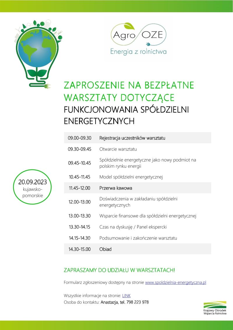 Zaproszenie KOWR Spółdzielnie energetyczne-1