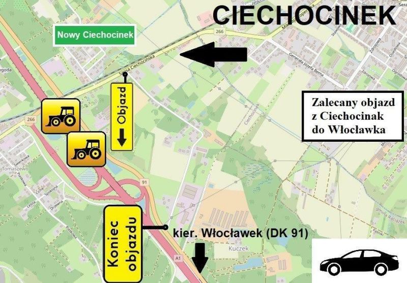 2c dla jadących z Ciechocinak do Włocławka