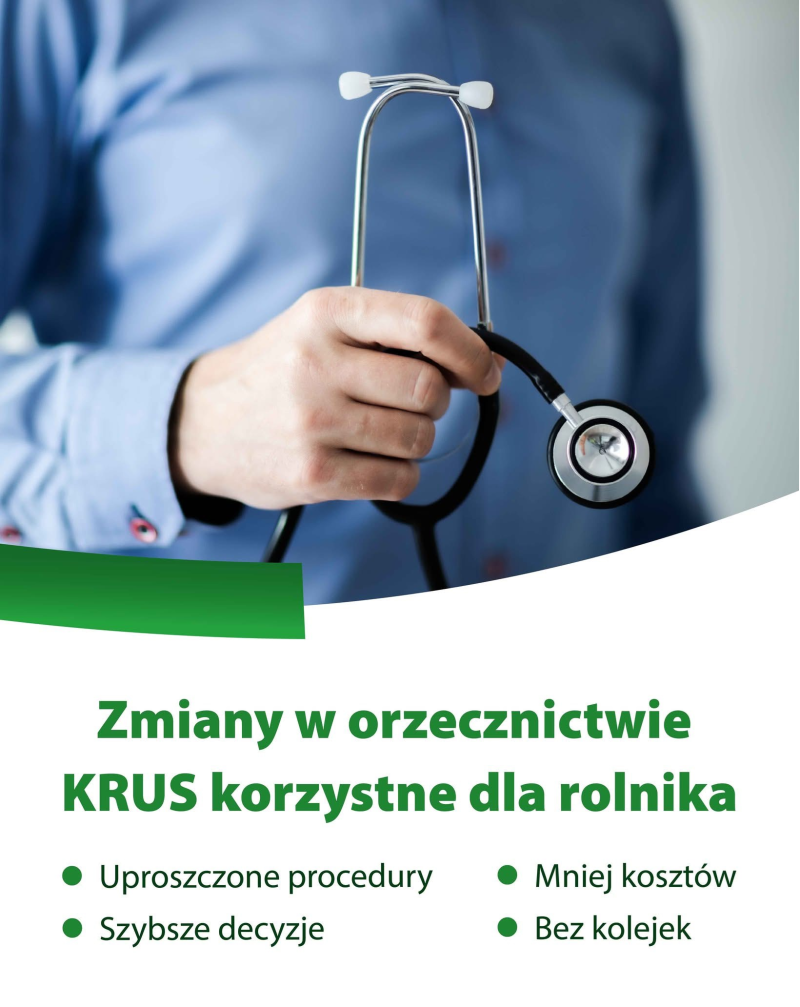 Zmiany w orzecznictwie KRUS plakat