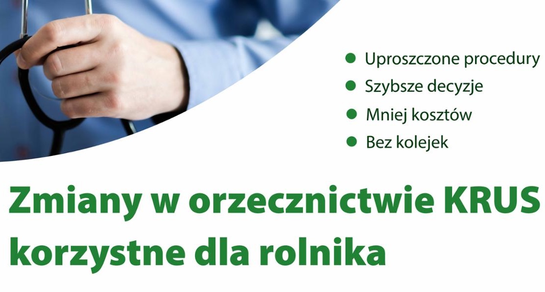 Rewolucja w orzecznictwie KRUS. Uproszczone procedury, szybsze decyzje