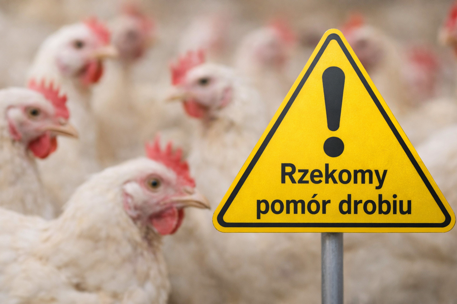 Rzekomy pomór drobiu