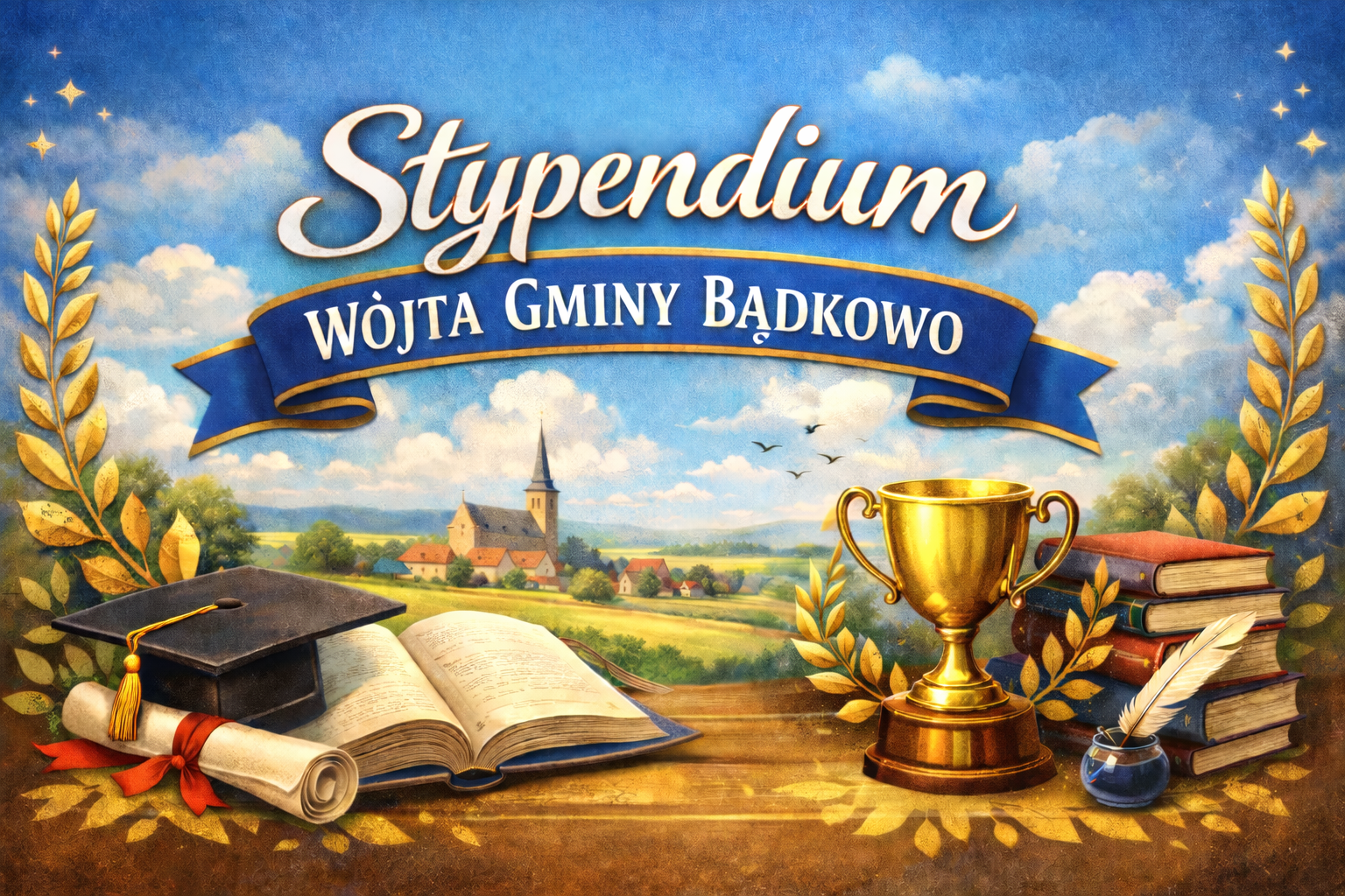 Nabór wniosków o przyznanie Stypendium Wójta Gminy Bądkowo dla uzdolnionych dzieci i młodzieży