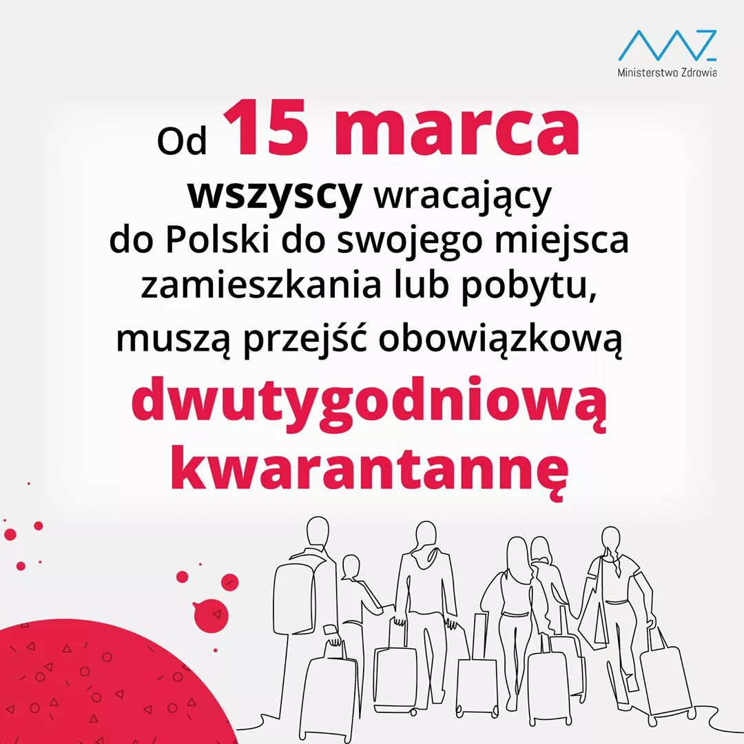 Ważne dla osób powracających do Polski!
